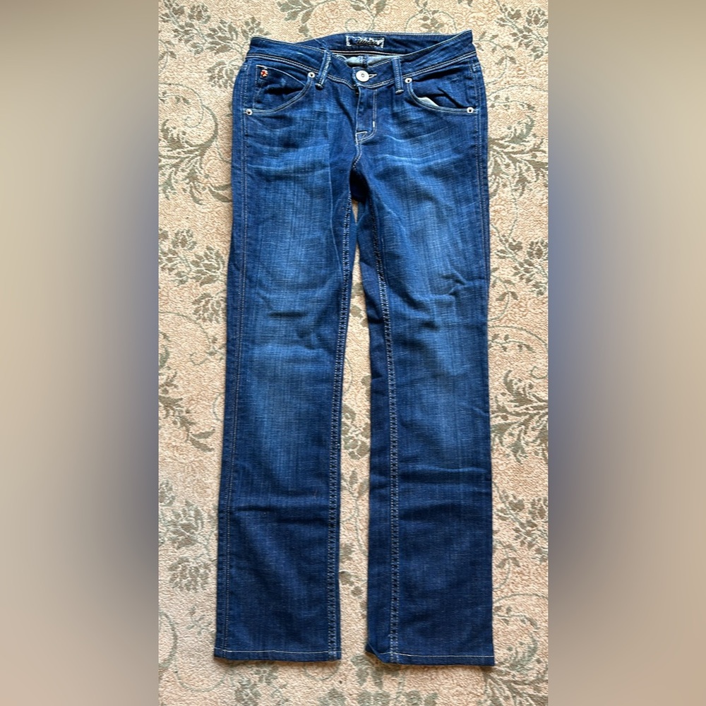 Women’s Size 27 straight leg Hudson jeans like new